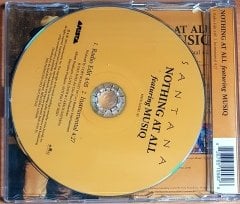 SANTANA - NOTHING AT ALL FEAT. MUSIQ (2003) ARISTA PROMO SINGLE CD 2.EL