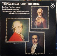 THE MOZART FAMILY-THREE GENERATIONS FRANZ XAVER: PIANO CONCERTO, LEOPOLD: TRUMPET CONCERTO, WOLFGANG: RONDO - PLAK 2.EL