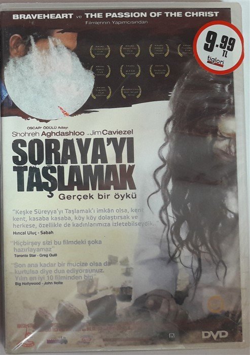SORAYA'YI TAŞLAMAK - THE STONING OF SORAYA M. - JIM CAVIEZEL - CYRUS NOWRASTEH - DVD SIFIR