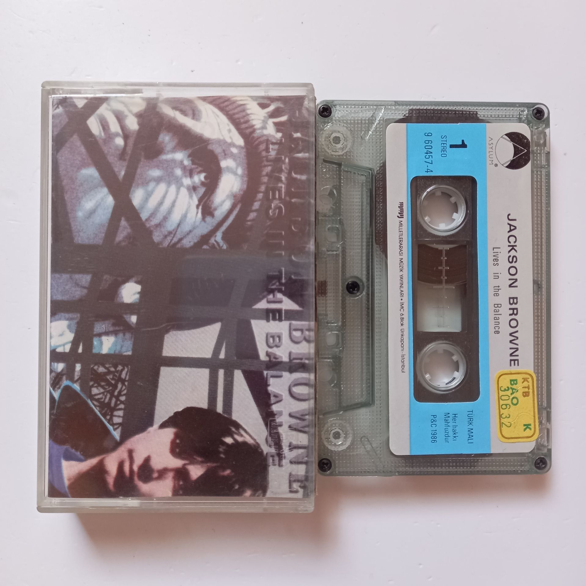 JACKSON BROWNE - LIVES IN THE BALANCE - KASET 2.EL
