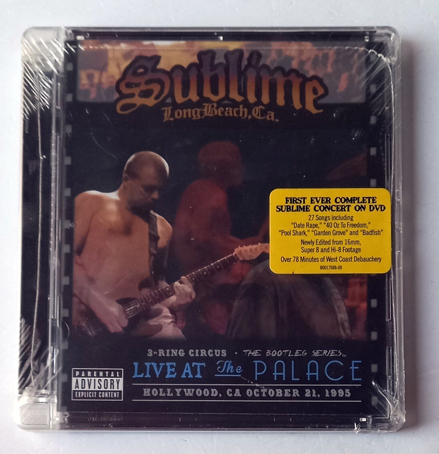 SUBLIME – 3 RING CIRCUS: LIVE AT THE PALACE-OCTOBER 21, 1995 (2013) - DVD SUPER JEWEL BOX AMBALAJINDA SIFIR