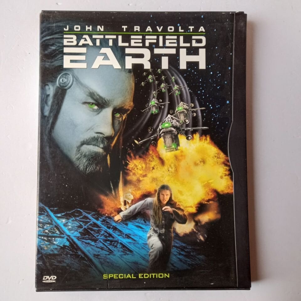 BATTLEFIELD EARTH - JOHN TRAVOLTA - FOREST WHITAKER - SNAPCASE DVD 2.EL (1* BÖLGE)
