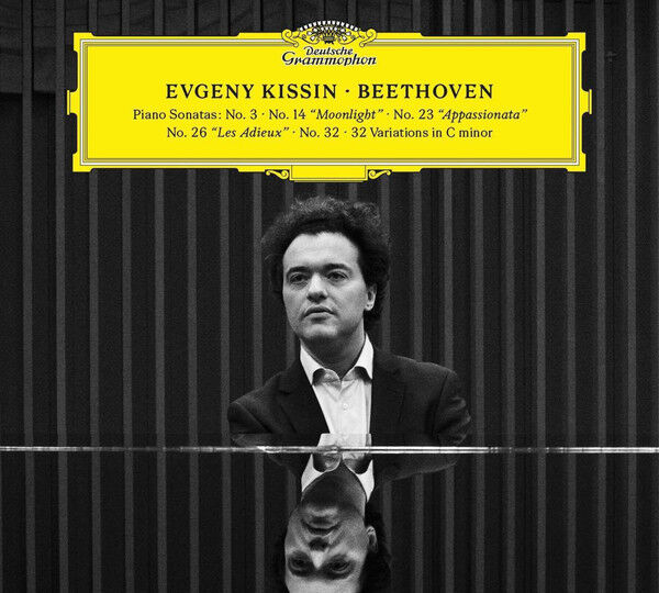 YEVGENY KISSIN, BEETHOVEN / PIANO SONATAS: NO. 3, NO. 14 ''MOONLIGHT'', NO. 23 ''APPASSIONATA'' (2017) - 2CD DIGIPAK AMBALAJINDA SIFIR