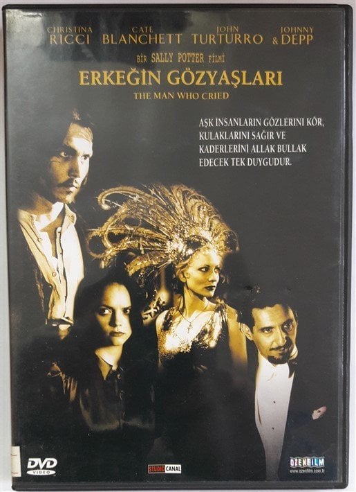 ERKEĞİN GÖZYAŞLARI - THE MAN WHO CRIED - CHRISTINA RICCI - CATE BLANCHETT - JOHN TURTURRO - JOHNY DEPP - SALLY POTTER - DVD 2.EL