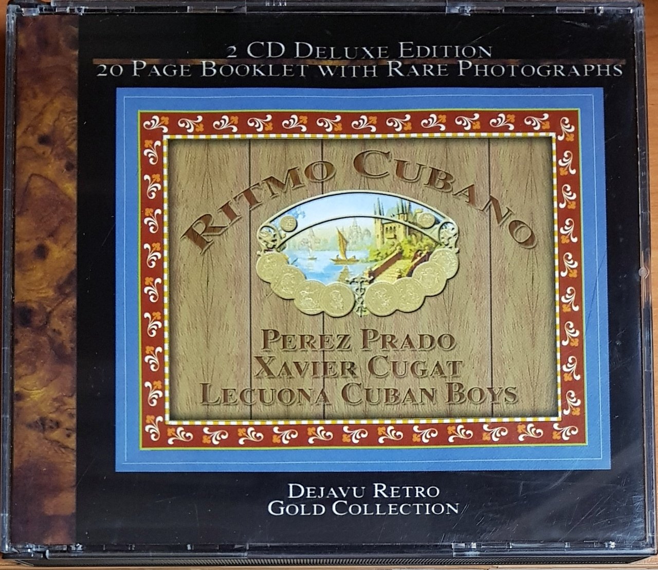 RITMO CUBANO / PEREZ PRADO, XAVIER CUGAT, LECUONA CUBAN BOYS / RUMBAS & CONGAS (2001) DEJAVU RETRO GOLD COLLECTION 2CD 2.EL