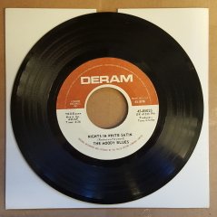 MOODY BLUES - NIGHTS IN WHITE SATIN / CITIES (1968)) - 7'' 45 DEVİR SINGLE PLAK