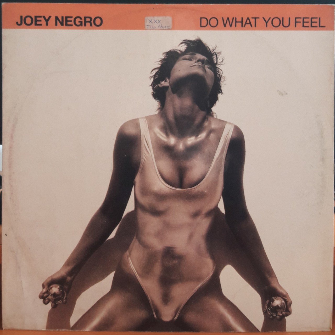 JOEY NEGRO - DO WHAT YOU FEEL (1991) - 12'' MAXI SINGLE PLAK 2.EL
