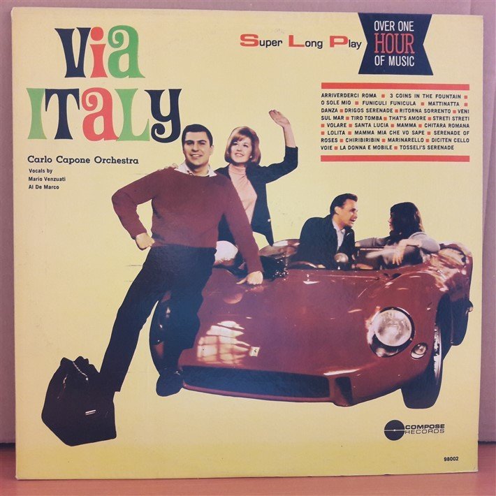 VIA ITALY - CARLO CAPONE ORCHESTRA - LP 2.EL PLAK