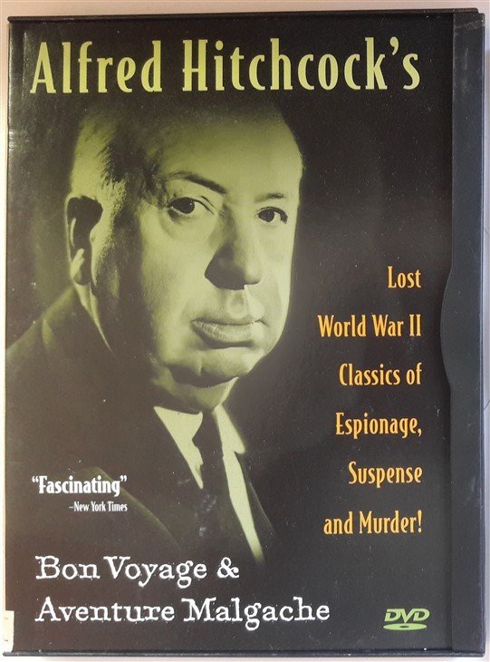 ALFRED HITCHCOCK'S BON VOVAGE & AVENTURE MALGACHE - SNAPCASE DVD 2.EL 1.BÖLGE