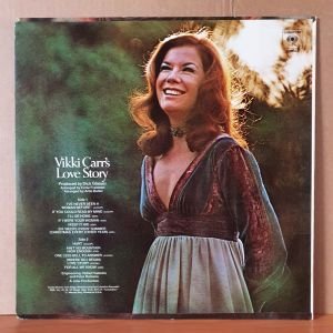 VIKKI CARR - VIKKI CARR'S LOVE STORY (1971) - LP 2.EL PLAK