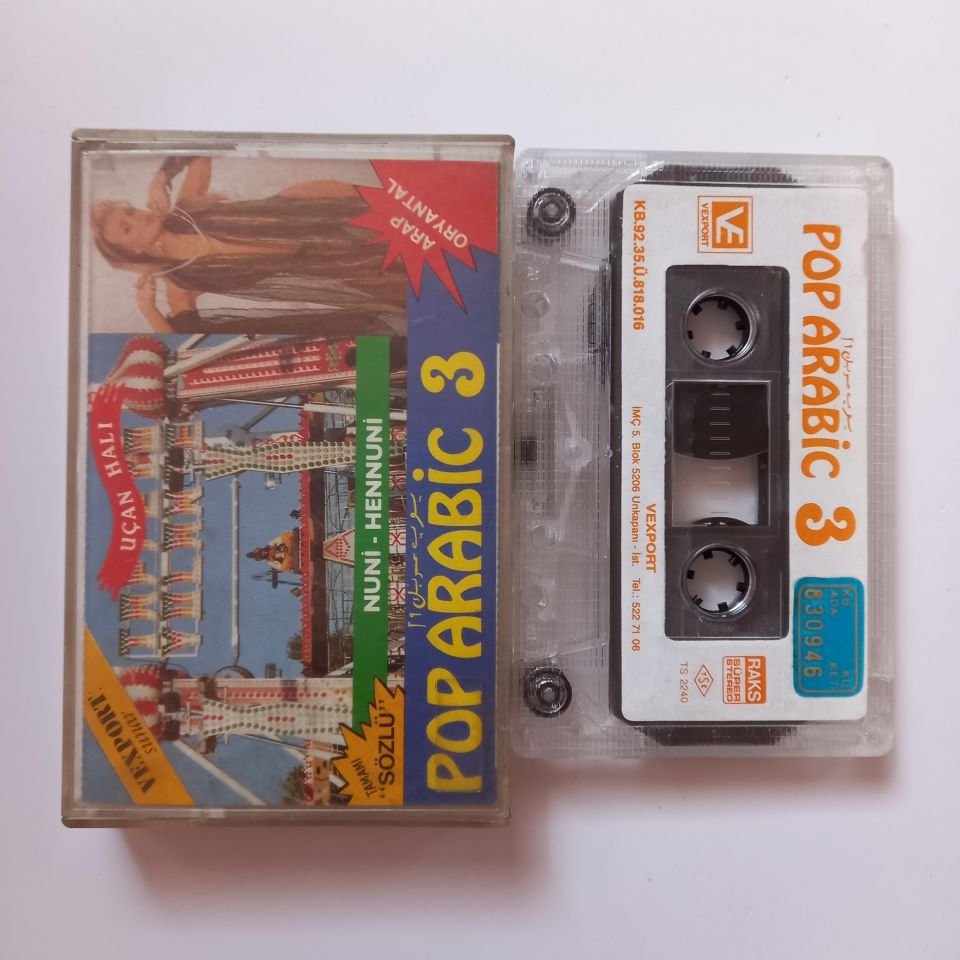 POP ARABIC 3 / NUNİ, HENNUNİ (1992) - KASET 2.EL