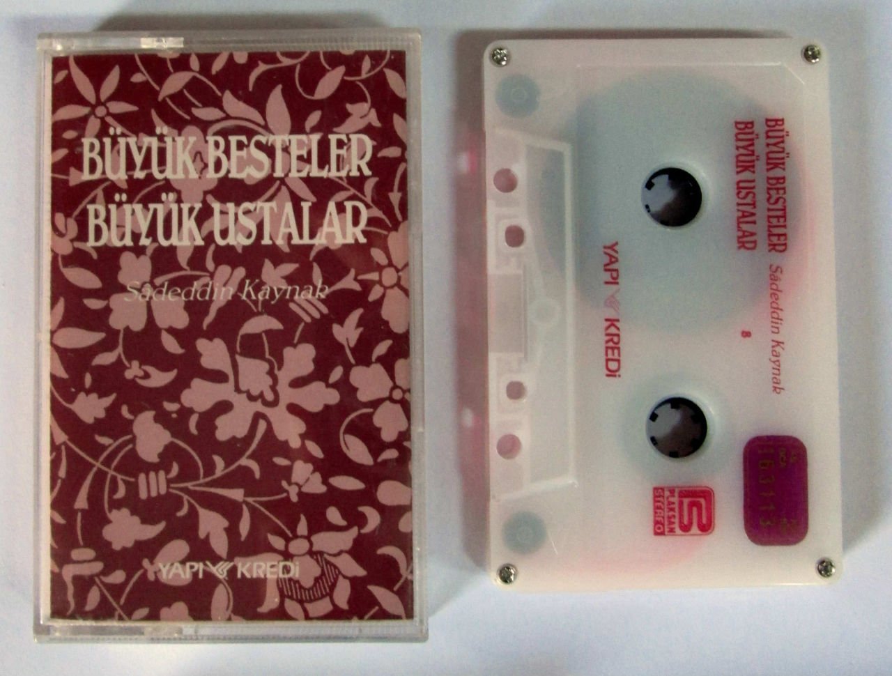 SADEDDİN KAYNAK BÜYÜK USTALAR 8 YKB KASET 2.EL