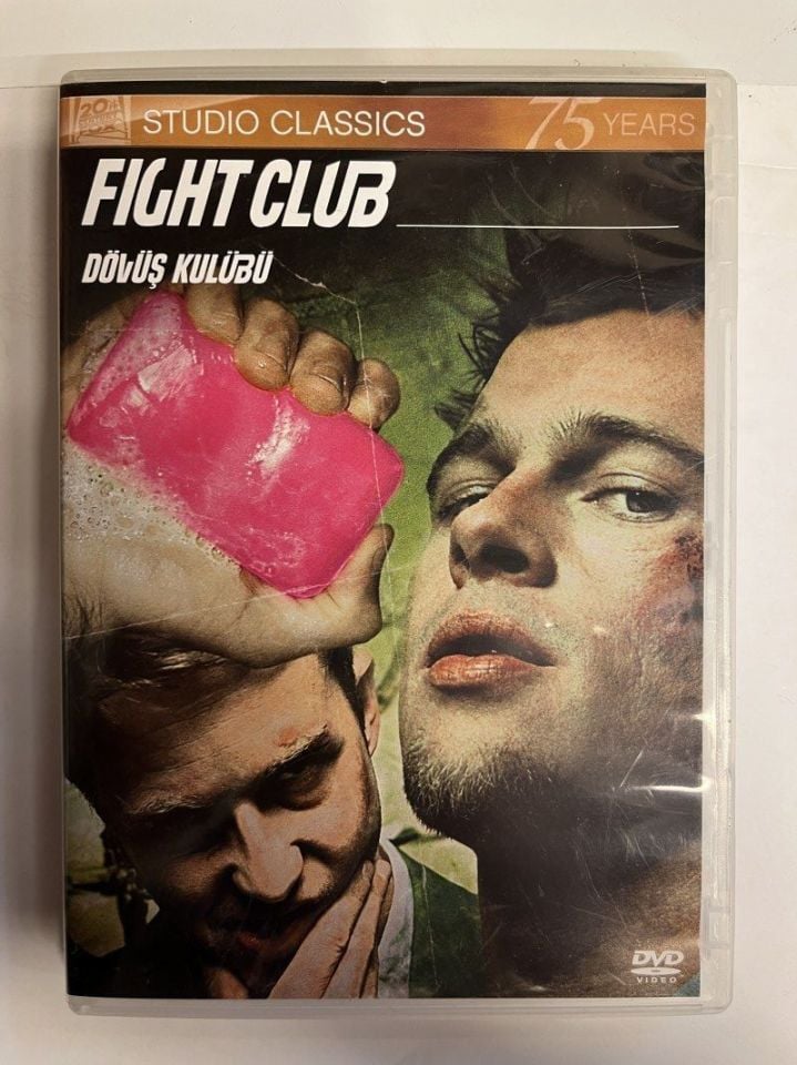 FIGHT CLUB - DÖVÜŞ KULÜBÜ - BRAD PITT - EDWARD NORTON - DAVID FINCHER - DVD 2.EL