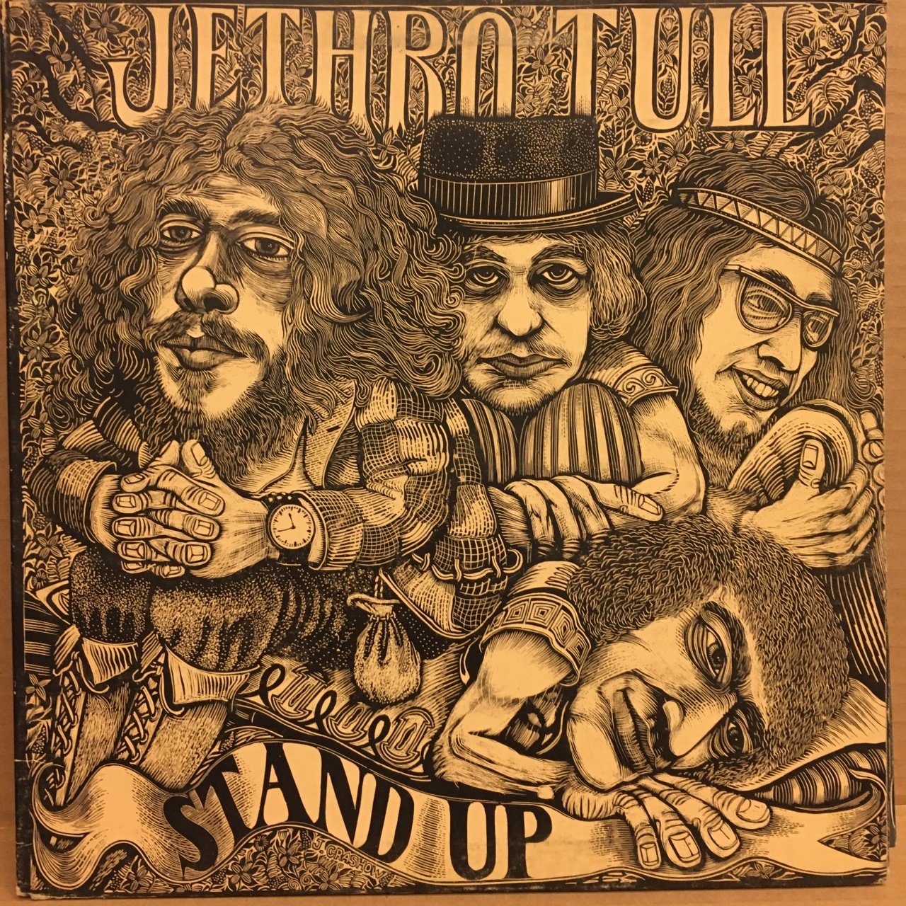 JETHRO TULL - STAND UP (1969) - LP 2.EL PLAK