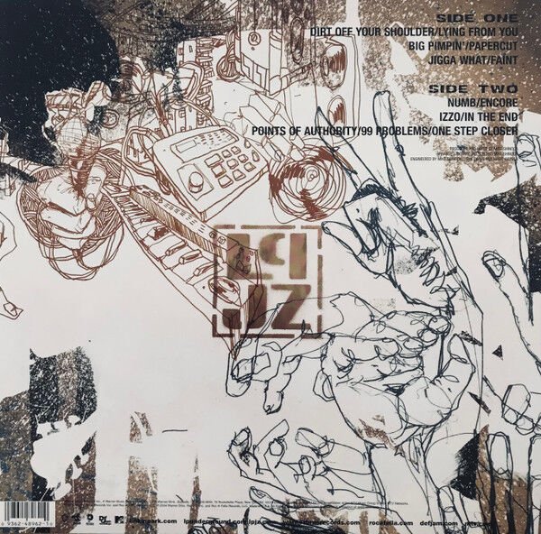 LINKIN PARK & JAY Z - COLLISION COURSE (2004) - LP REISSUE SIFIR PLAK