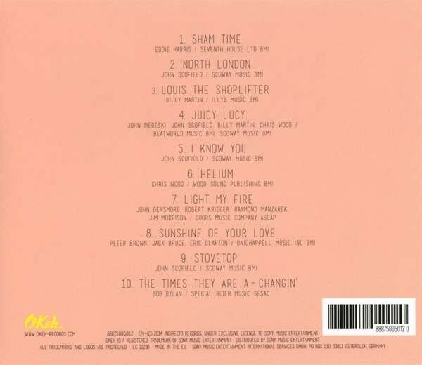 MEDESKI SCOFIELD MARTIN WOOD ‎– JUICE (2014) - CD AMBALAJINDA SIFIR