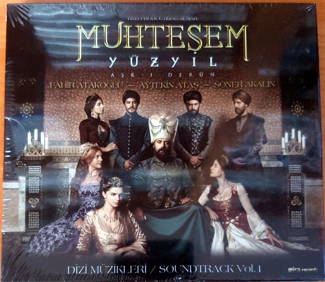 MUHTEŞEM YÜZYIL / AŞK-I DERÜN DİZİ MÜZİKLERİ VOL.1 / FAHİR ATAKOĞLU AYTEKİN ATAŞ SONER AKALIN CD SIFIR