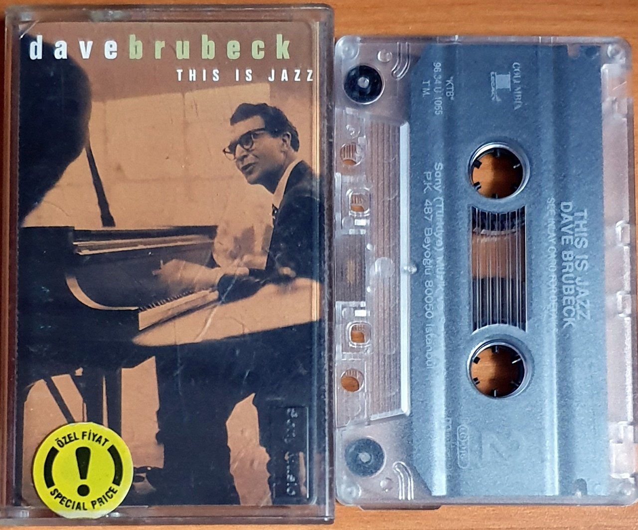 DAVE BRUBECK - THIS IS JAZZ (1996) KASET COLUMBIA 2.EL