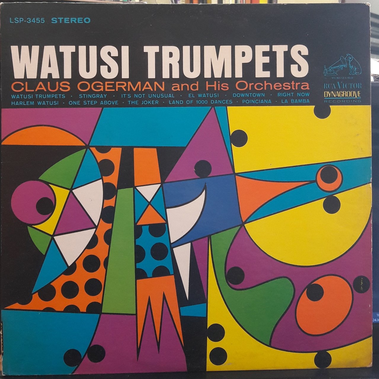 WATUSI TRUMPETS - CLAUS OGERMAN AND HIS ORCHESTRA (1965) - PLAK 2.EL