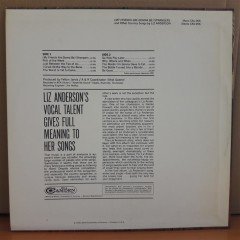 LIZ ANDERSON - STRANGERS (1966) - LP 2.EL PLAK