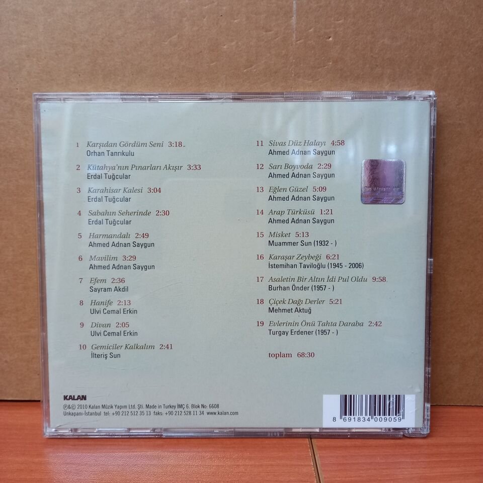MESUT İKTU - BARİTON / TÜRK EZGİLERİ (2010) - CD 2.EL