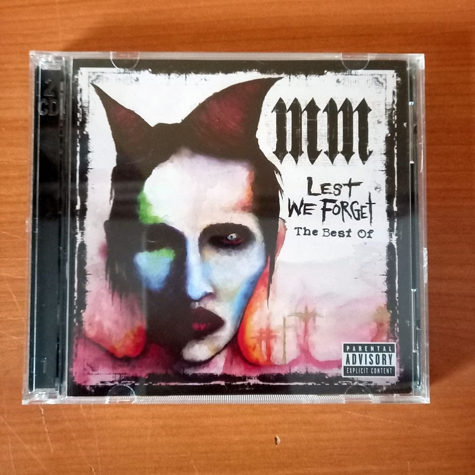 MARILYN MANSON – LEST WE FORGET / THE BEST OF (2004) - CD+DVD 2.EL