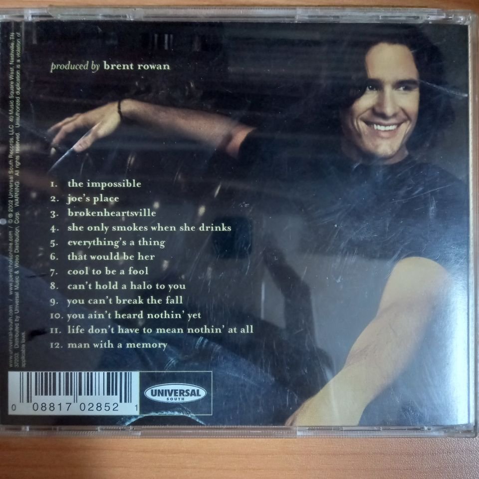 JOE NICHOLS – MAN WITH A MEMORY (2002) - CD 2.EL