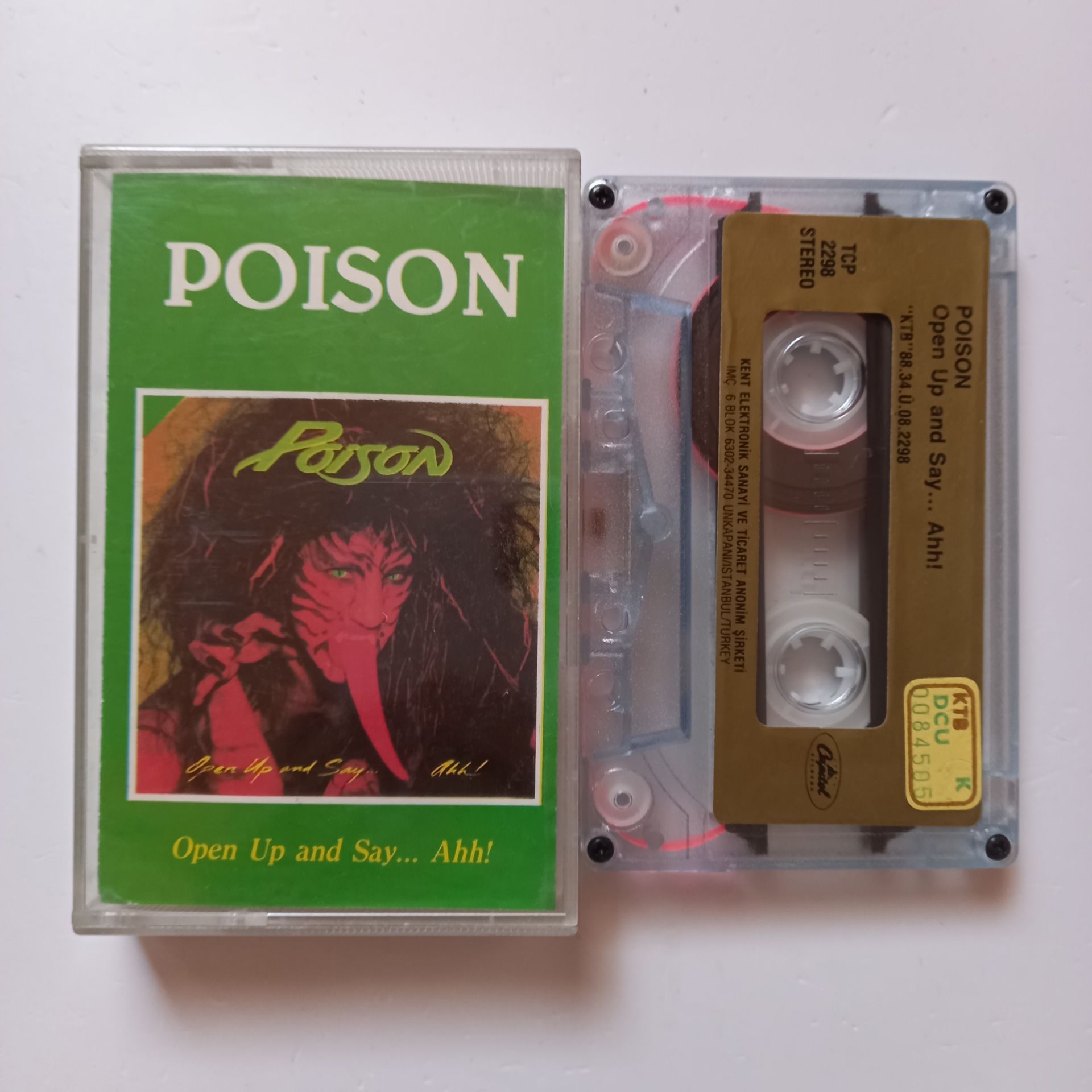 POISON - OPEN UP AND SAY... AHH! (1988) - KASET 2.EL