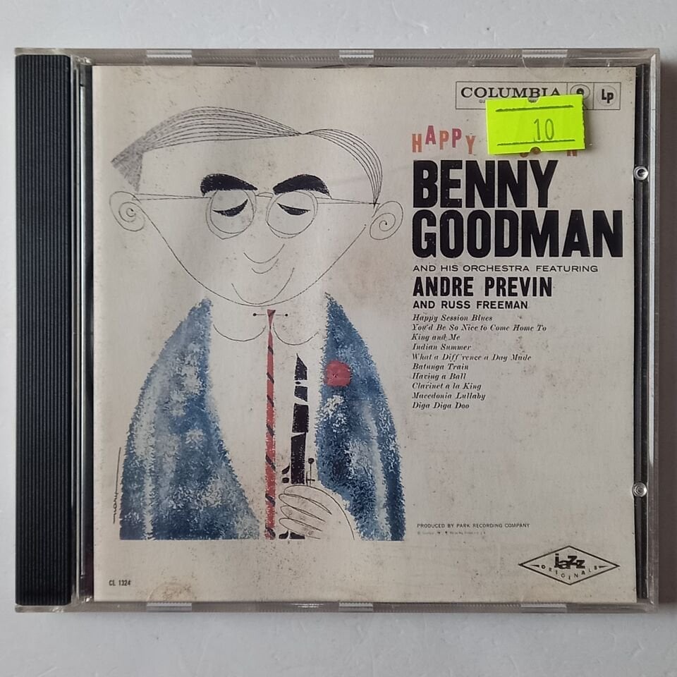 BENNY GOODMAN AND HIS ORCHESTRA FEATURING ANDRE PREVIN AND RUSS FREEMAN – HAPPY SESSION (1959)  - CD 2.EL