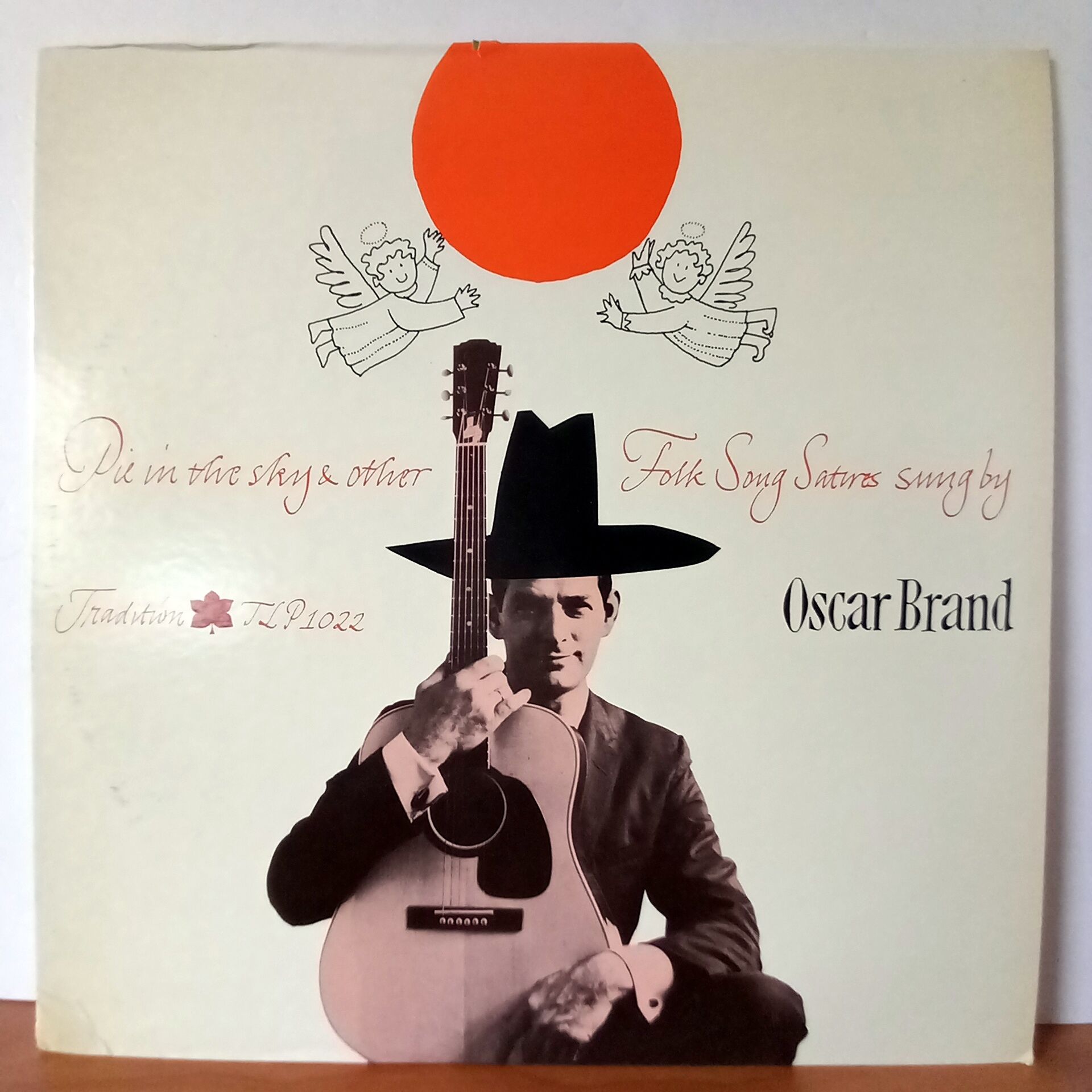 OSCAR BRAND – PIE IN THE SKY (1957) - LP 2.EL PLAK