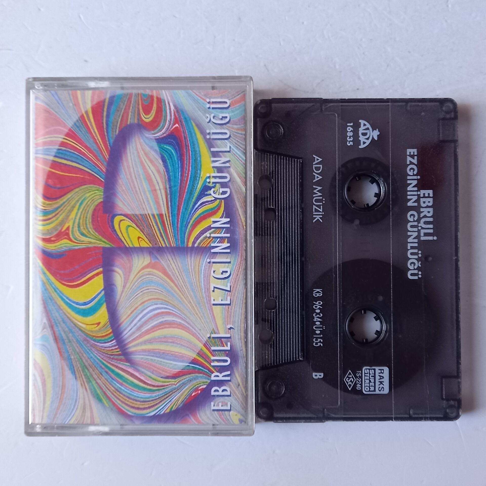 EZGİNİN GÜNLÜĞÜ – EBRULİ (1996) - KASET 2.EL