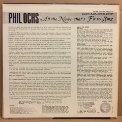 PHIL OCHS - ALL THE NEWS THAT'S FIT TO SING (1964) 2.EL PLAK