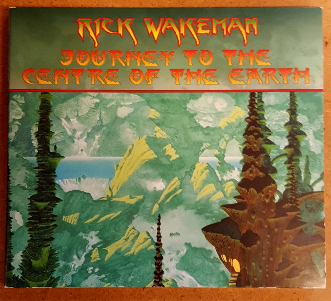 RICK WAKEMAN JOURNEY TO THE CENTRE OF THE EARTH (1974) CD 40TH ANNIVERSARY DIGIPACK EDT 2.EL