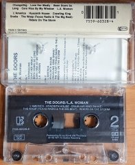 THE DOORS - L.A. WOMAN (1971) MADE IN GERMANY / ELEKTRA KASET 2.EL