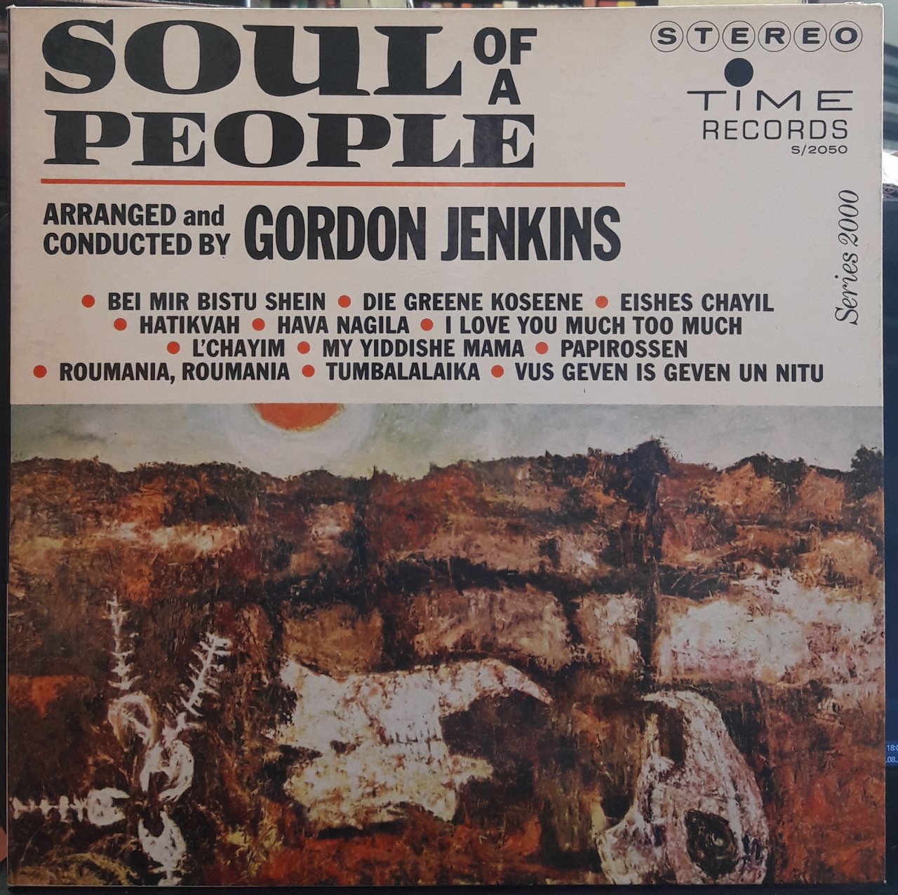 SOUL OF A PEOPLE - GORDON JENKINS - PLAK 2.EL