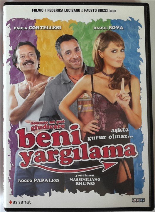 BENİ YARGILAMA - NESSUNO MI PUÒ GIUDICARE - PAOLA CORTELLESI - DVD 2.EL