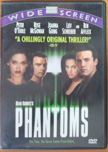 PHANTOMS - PETER O'TOOLE - BEN AFFLECK - DVD 2.EL 1. BÖLGE TR ALTYAZI YOKTUR