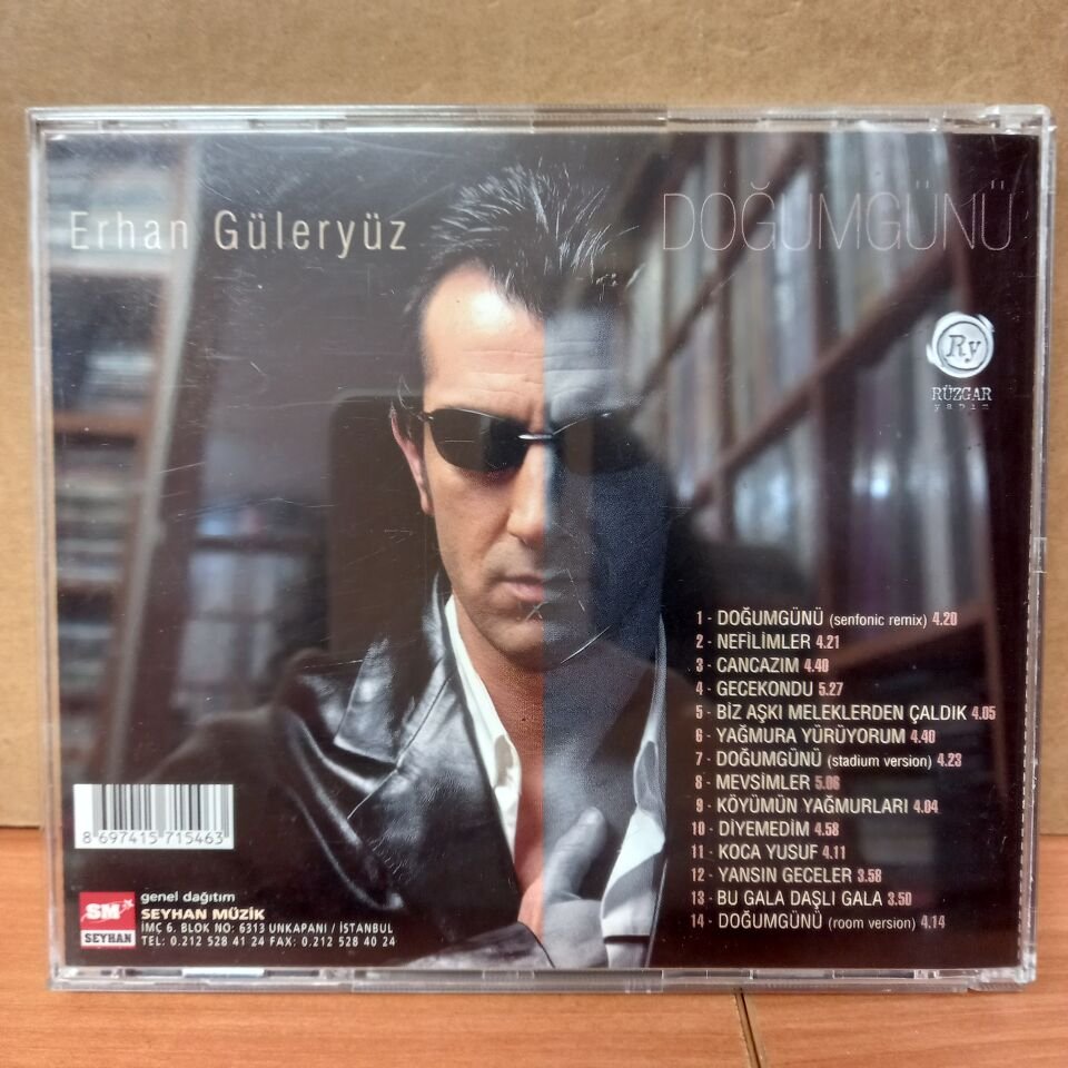 ERHAN GÜLERYÜZ - DOĞUMGÜNÜ (2004) - CD 2.EL