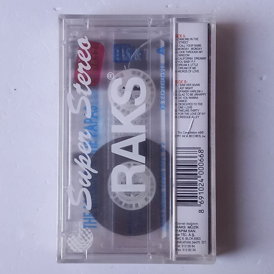 THE MAMAS & THE PAPAS - THE ★ COLLECTION (1994) - KASET SIFIR