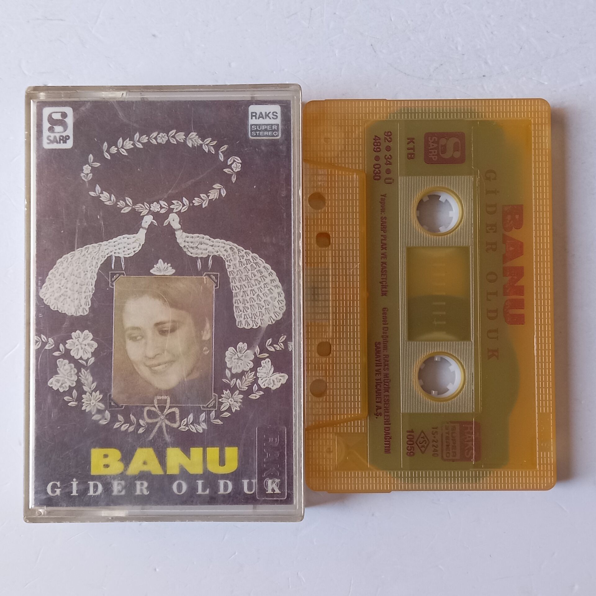 BANU – GİDER OLDUK (1992) - KASET 2.EL