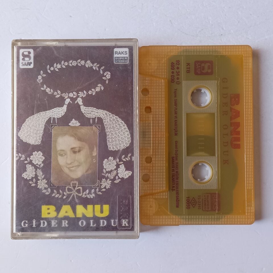 BANU – GİDER OLDUK (1992) - KASET 2.EL