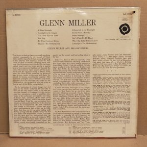 GLENN MILLER & HIS ORCHESTRA - EPIC JAZZ SERIES LA 16002 (1956) - LP CUT OUT DÖNEM BASKI SIFIR PLAK