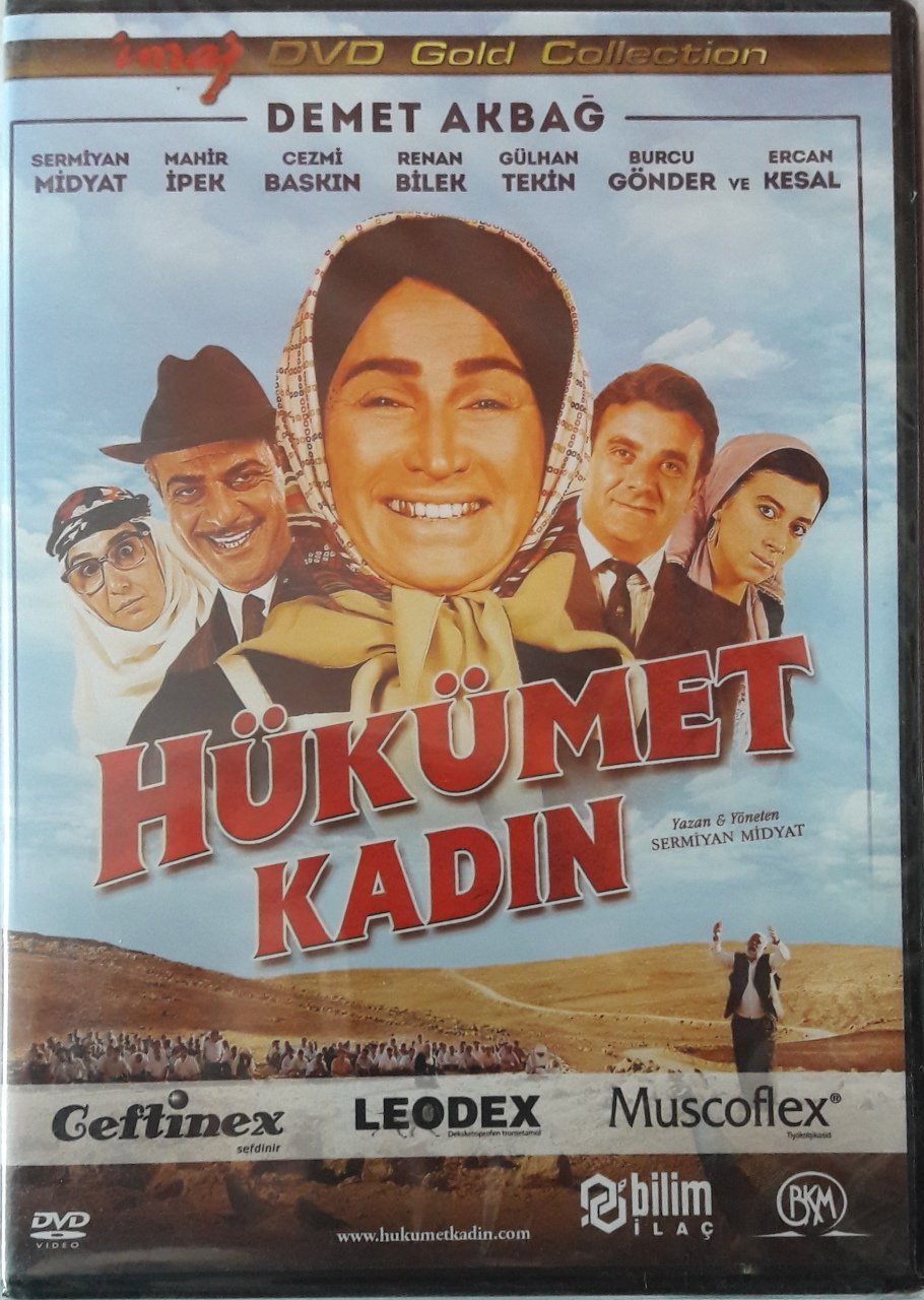 HÜKÜMET KADIN - DEMET AKBAĞ - ERCAN KESAL - SERMİYAN MİDYAT - DVD SIFIR