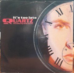 QUARTZ INTRODUCING DINA CARROLL - IT'S TOO LATE (1991) - 12'' MAXI SINGLE PLAK 2.EL