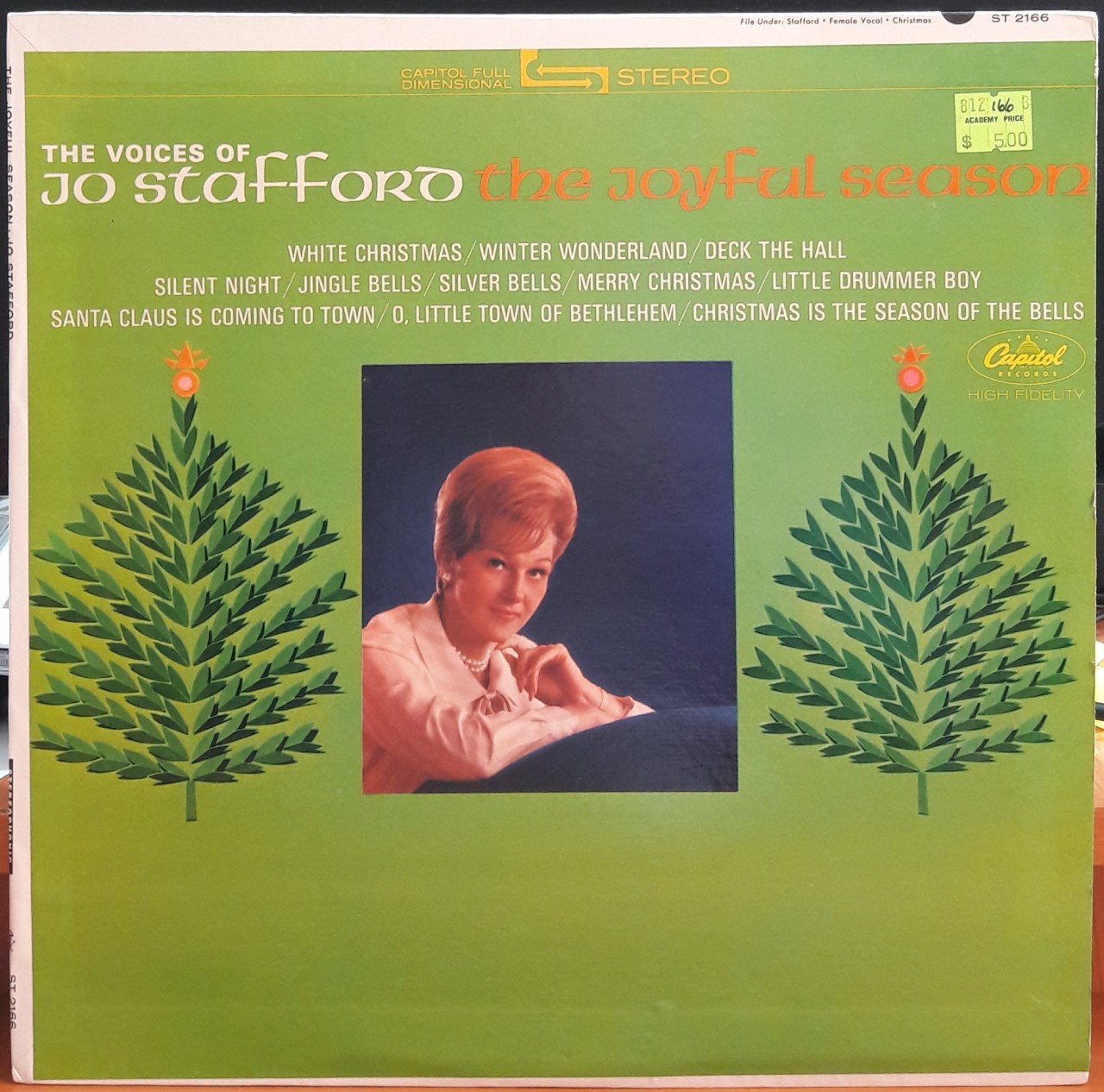 JO STAFFORD - THE JOYFUL SEASON - PLAK 2.EL