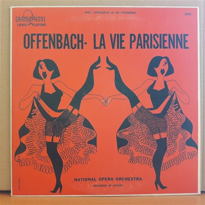 OFFENBACH - LA VIE PARISIENNE, NATIONAL OPERA ORCHESTRA (1954) - LP 2.EL PLAK
