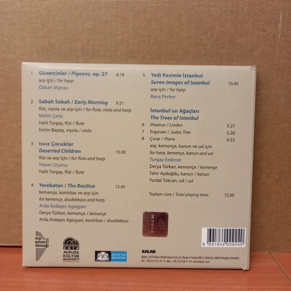İSTANBUL'UN SES TELLERİ / ŞİRİN PANCAROĞLU (2010) - CD 2.EL