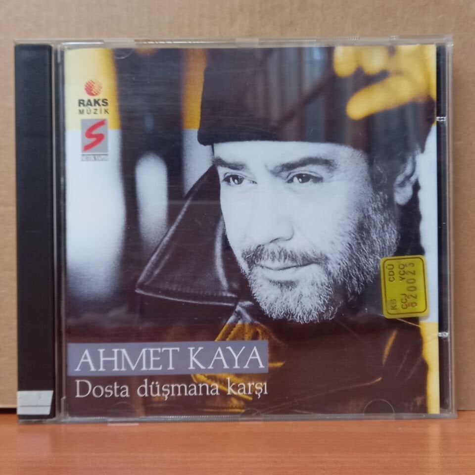 AHMET KAYA - DOSTA DÜŞMANA KARŞI (1998) - CD İLK BASKI RAKS MÜZİK 2.EL