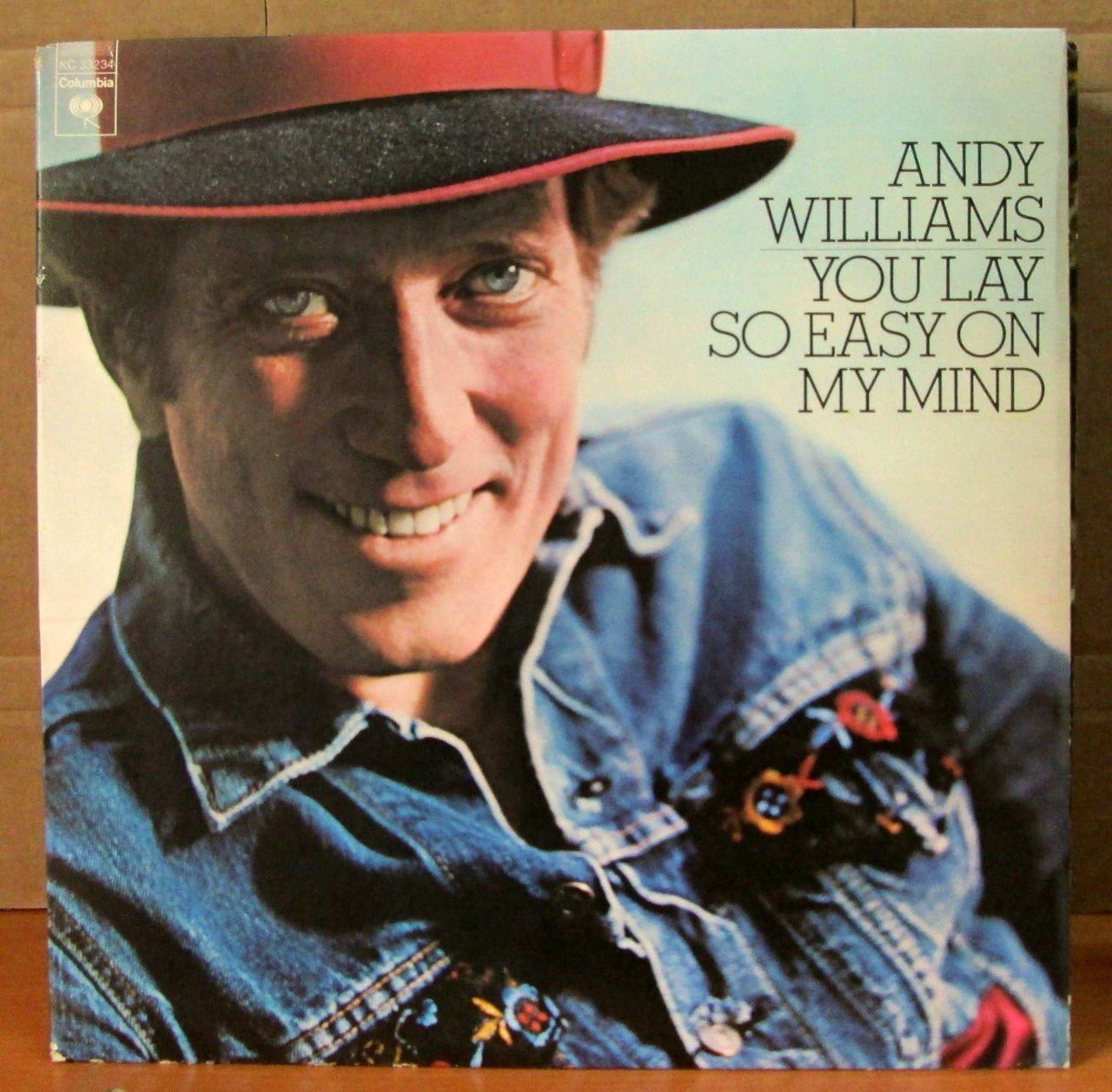 ANDY WILLIAMS YOU LAY SO EASY ON MY MIND LP 2.EL