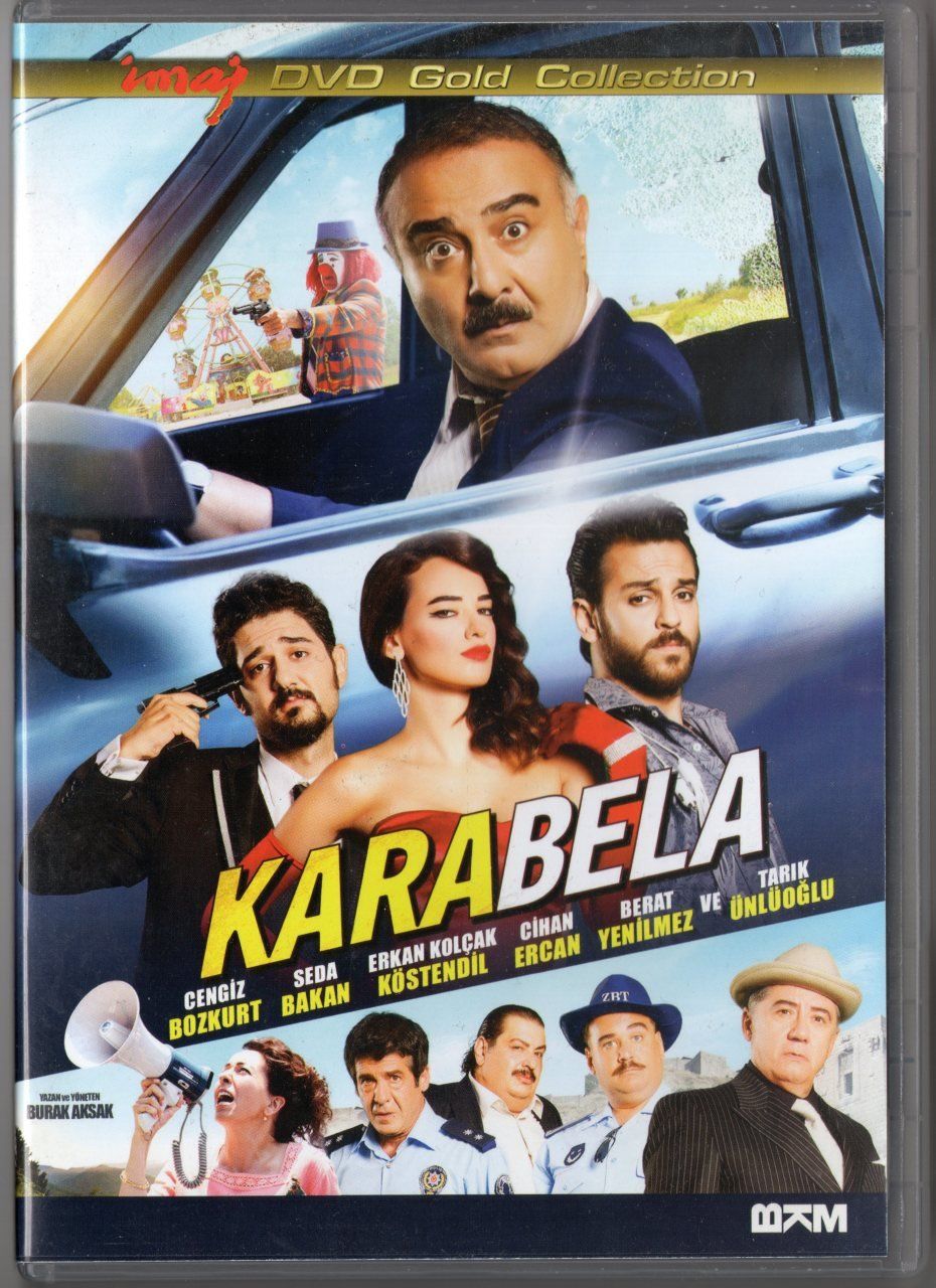 KARA BELA - CENGİZ BOZKURT - SEDA BAKAN - BURAK AKSAK - DVD 2.EL